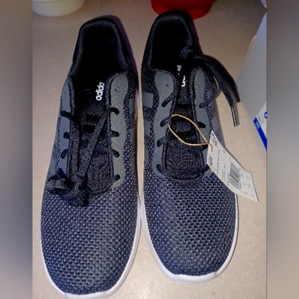 BRAND NEW ADIDAS RUNNING SHOES FOR BIG KIDS.